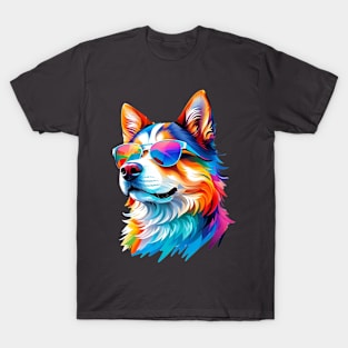 Yet Another Dog - Watercolor - AI Art T-Shirt